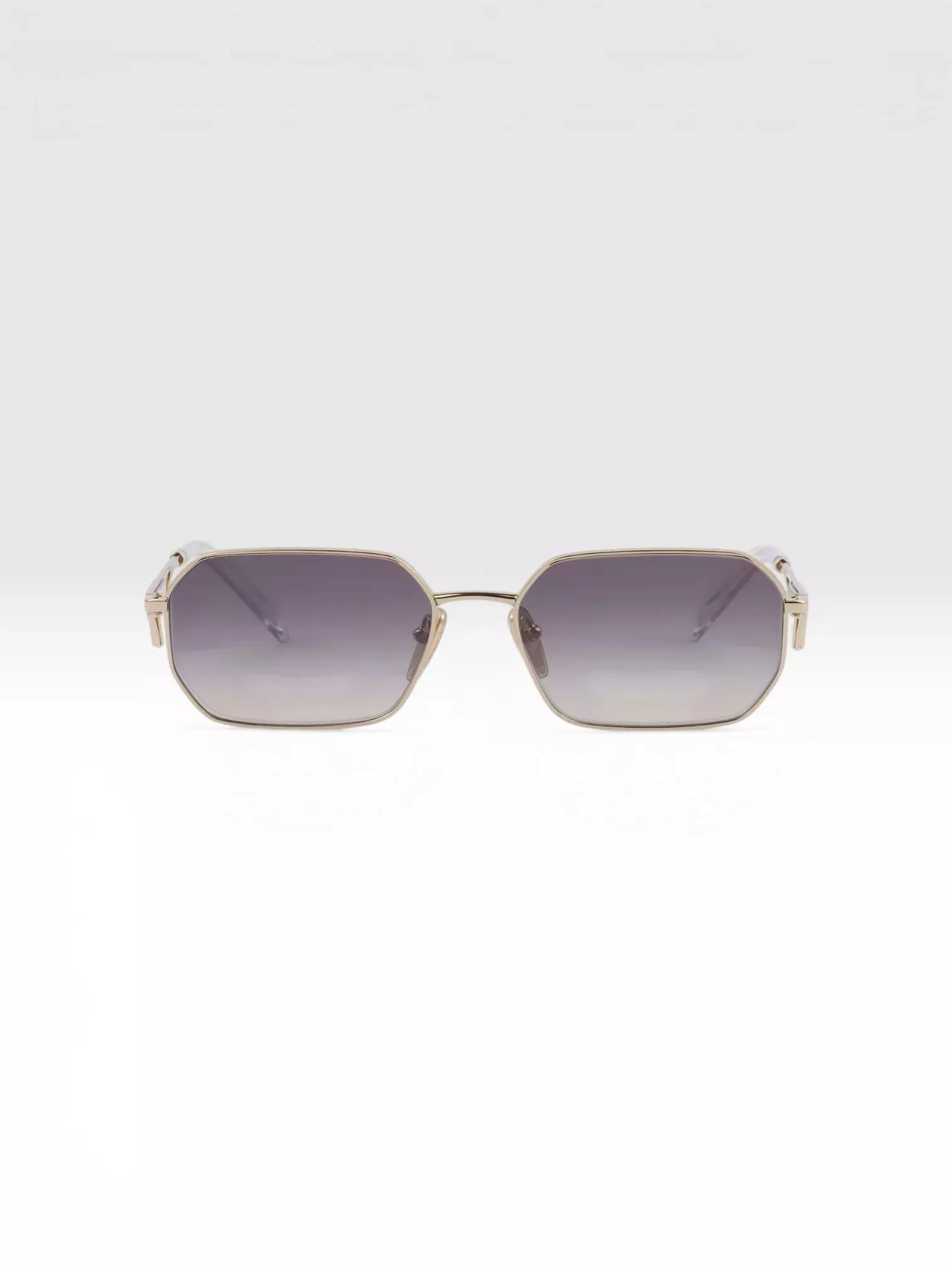 Prada OPR A51S Slim Metal Sunglasses