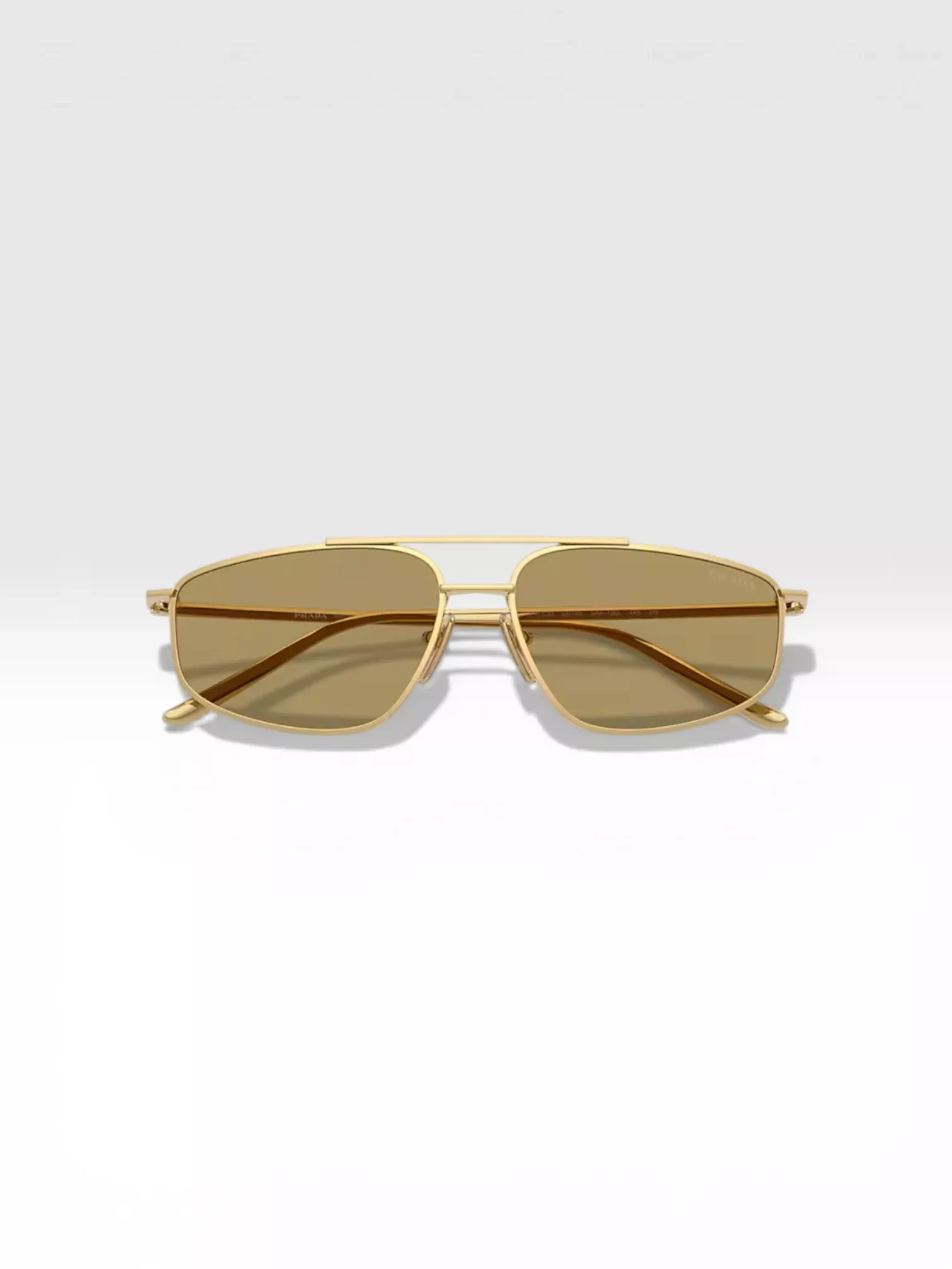 Prada OPR C51S Slim Metal Sunglasses