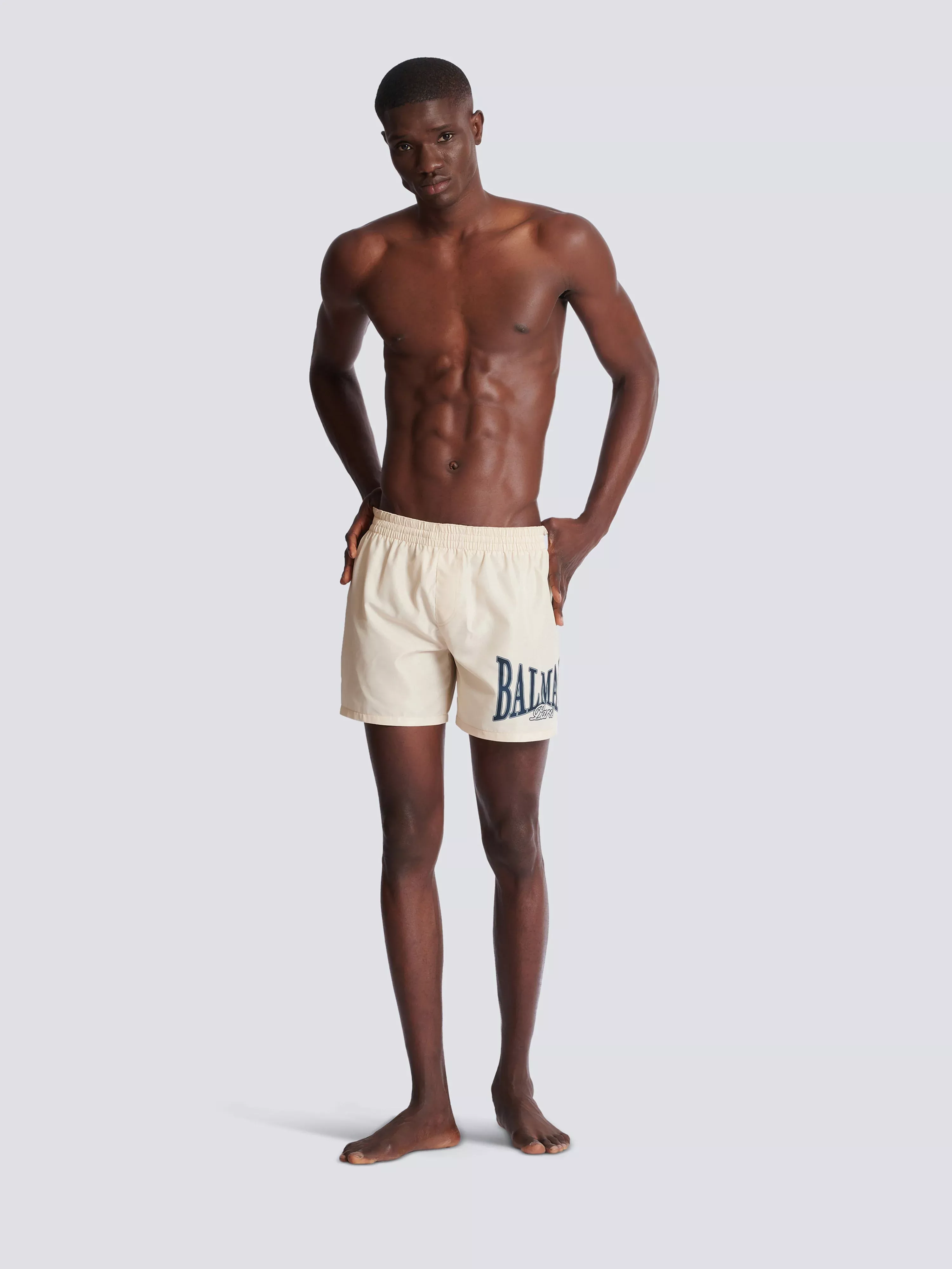 Printed swim shorts
