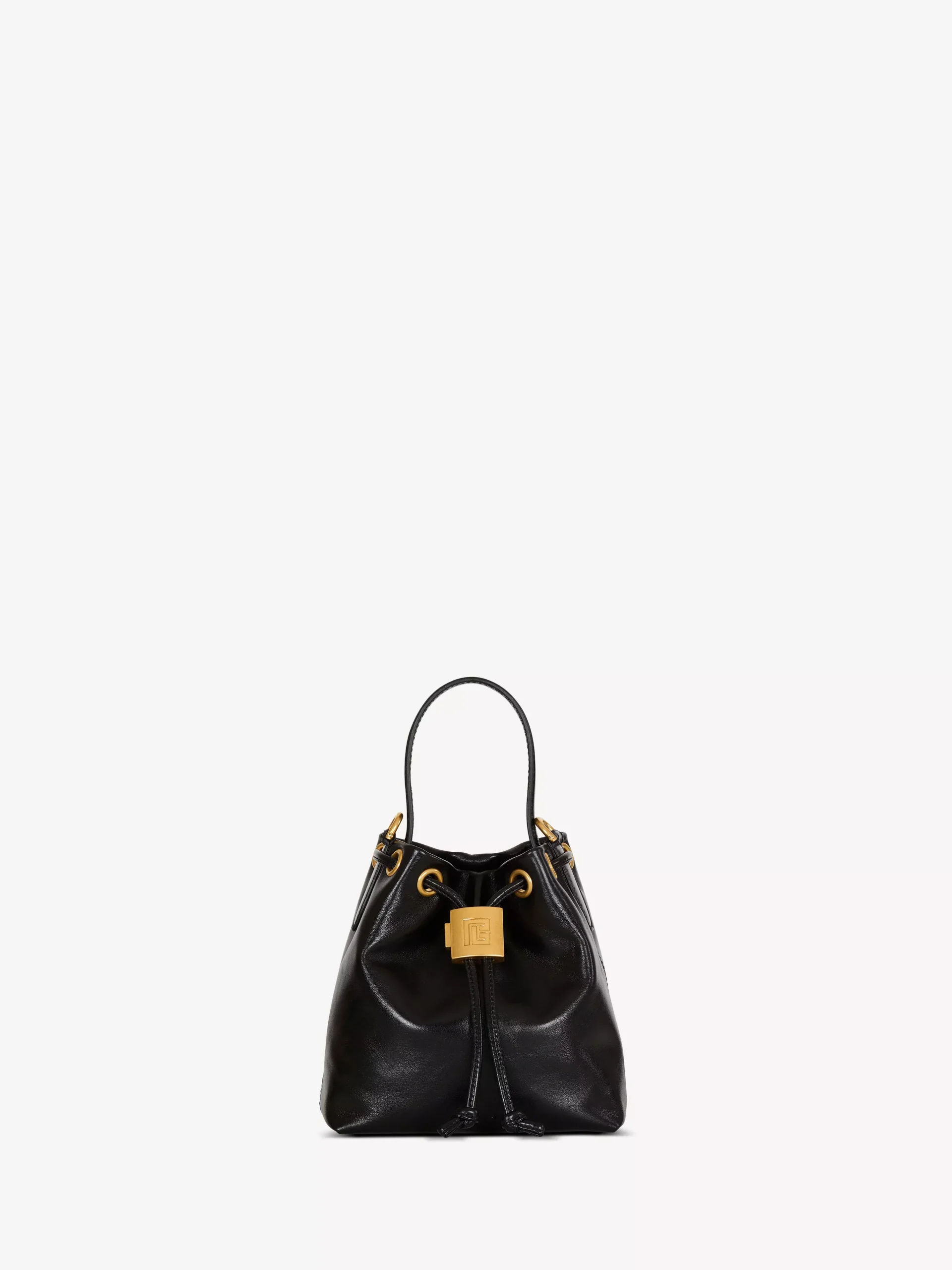 Pulse Bucket bag in smooth leather