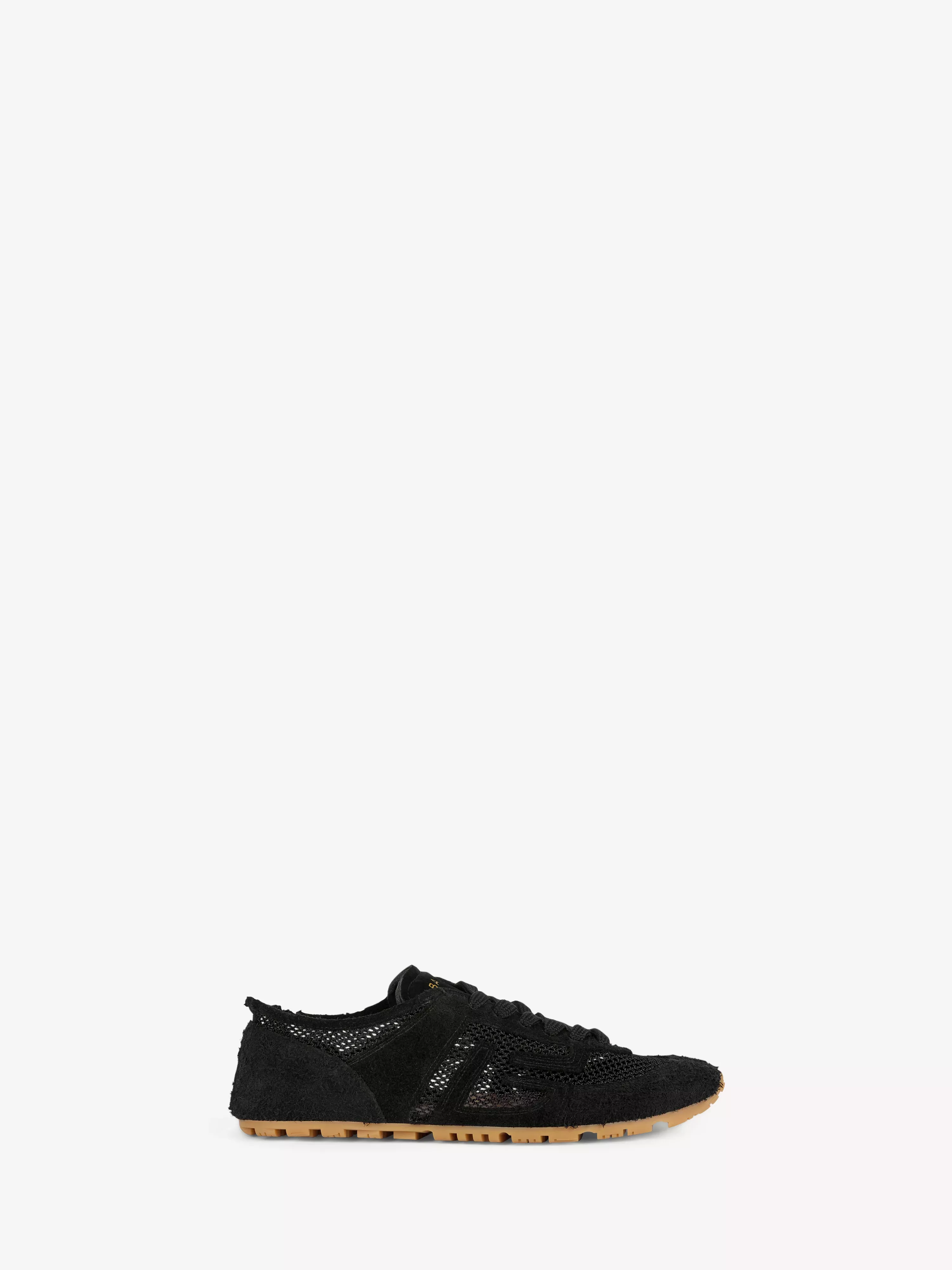 Racer 45 trainers in calfskin, suede and nylon