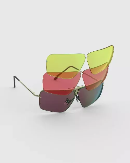 RIACT A.I.™ Edge Frame & 3 Lens Kit – Desert Sand