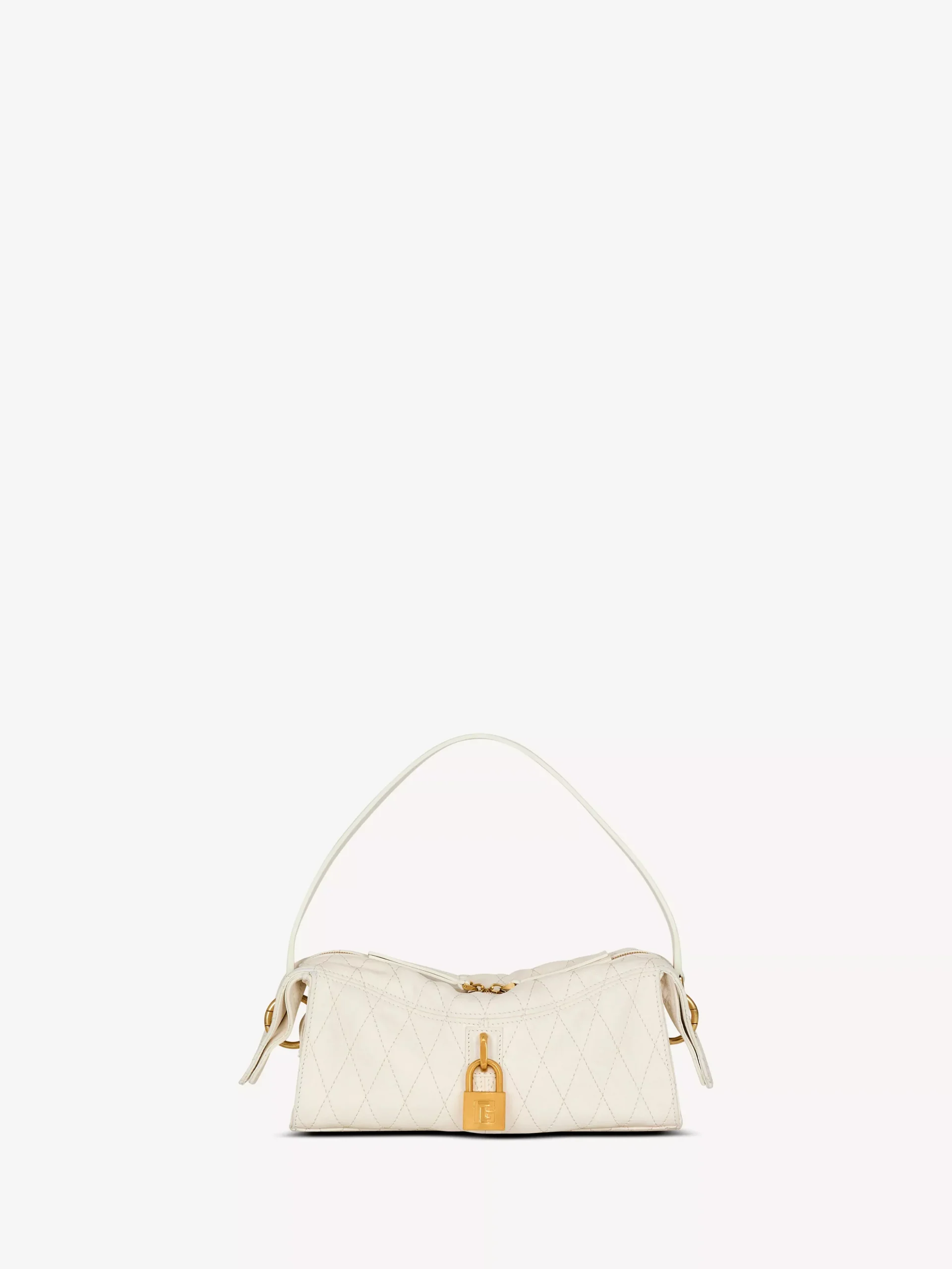 Small Pulse bag in smooth topstitched leather
