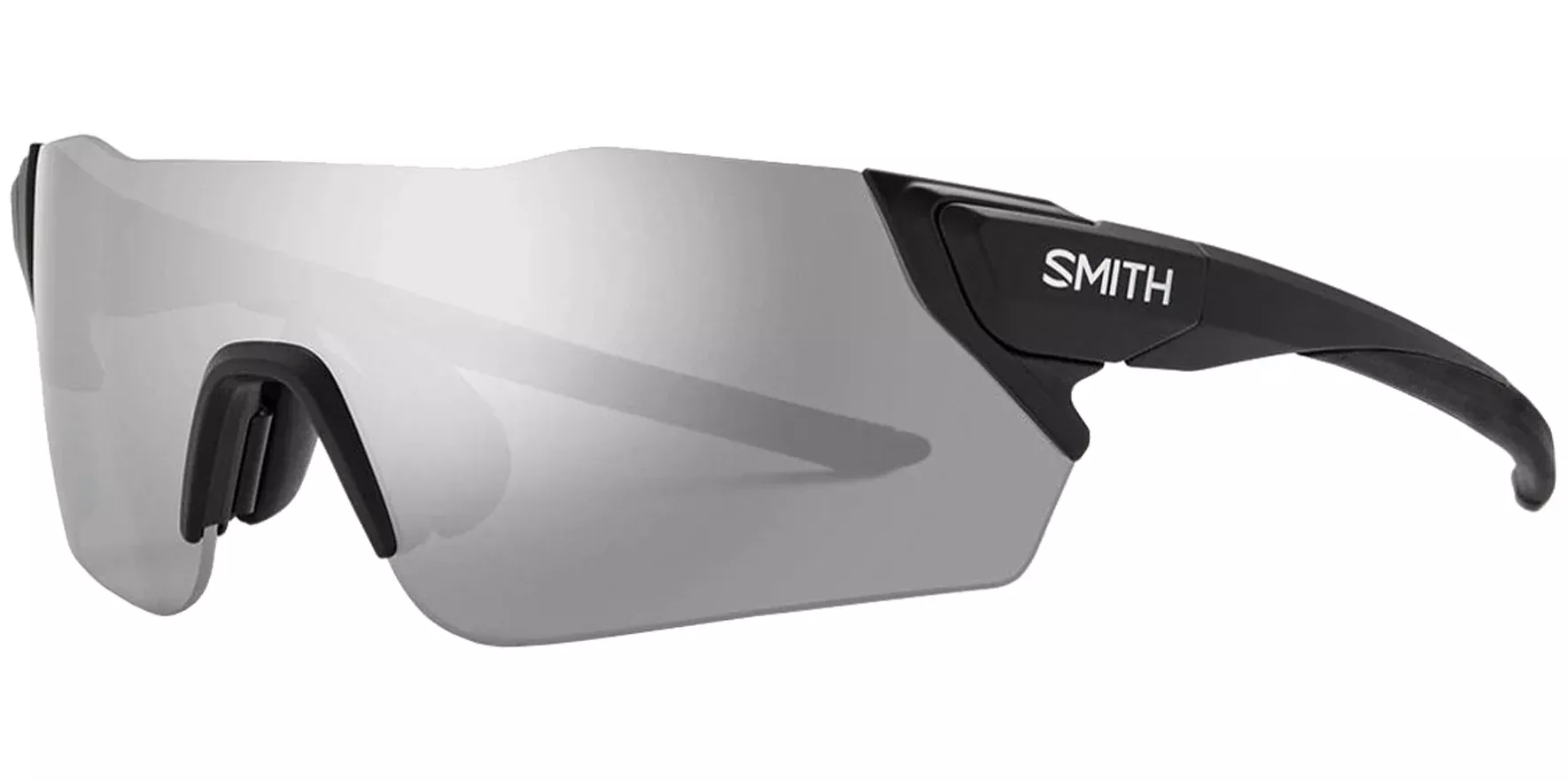Smith Optics Attack ChromaPop Shield Sport Matte Black Sunglasses ATTACK-003 Platinum Lens 99mmw/ Bonus Lens