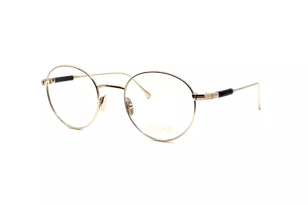 Tom Ford Private Collection - Titanium Leather Temple Optical (Gold)