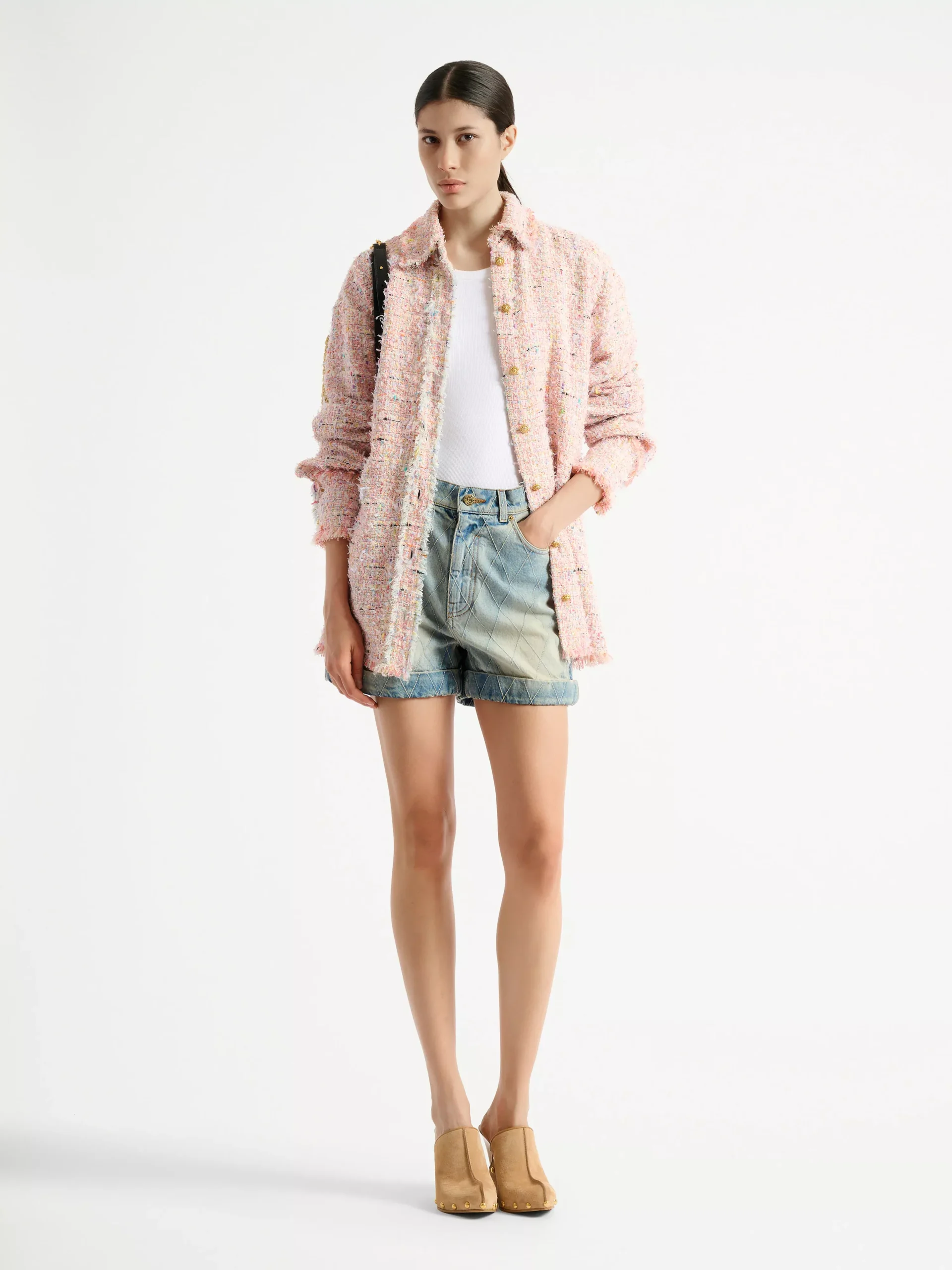 Tweed overshirt