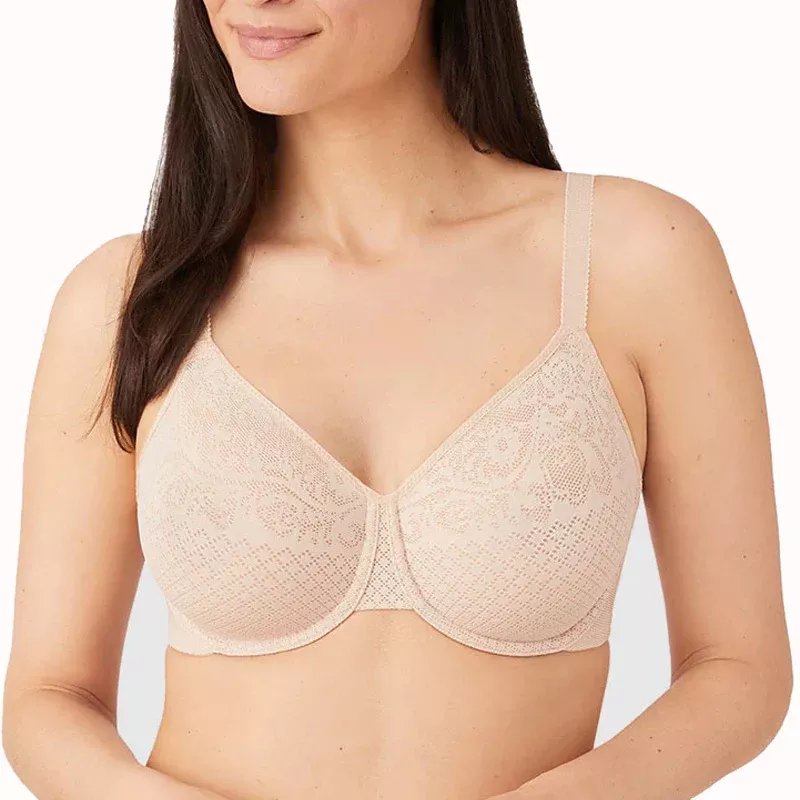Wacoal Visual Effects Minimizer Bra, Sand – 857210-263