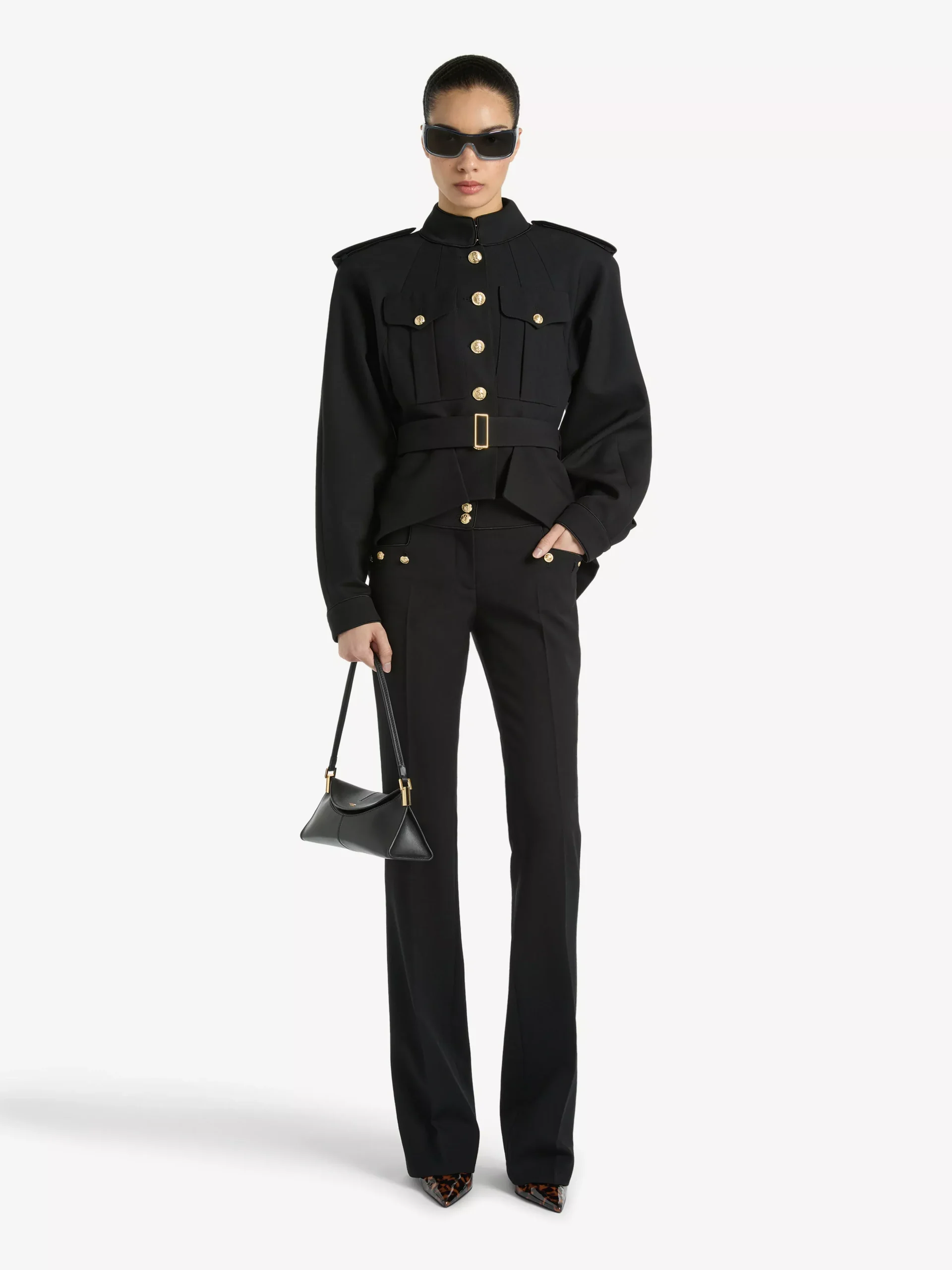 Wool signature jacket